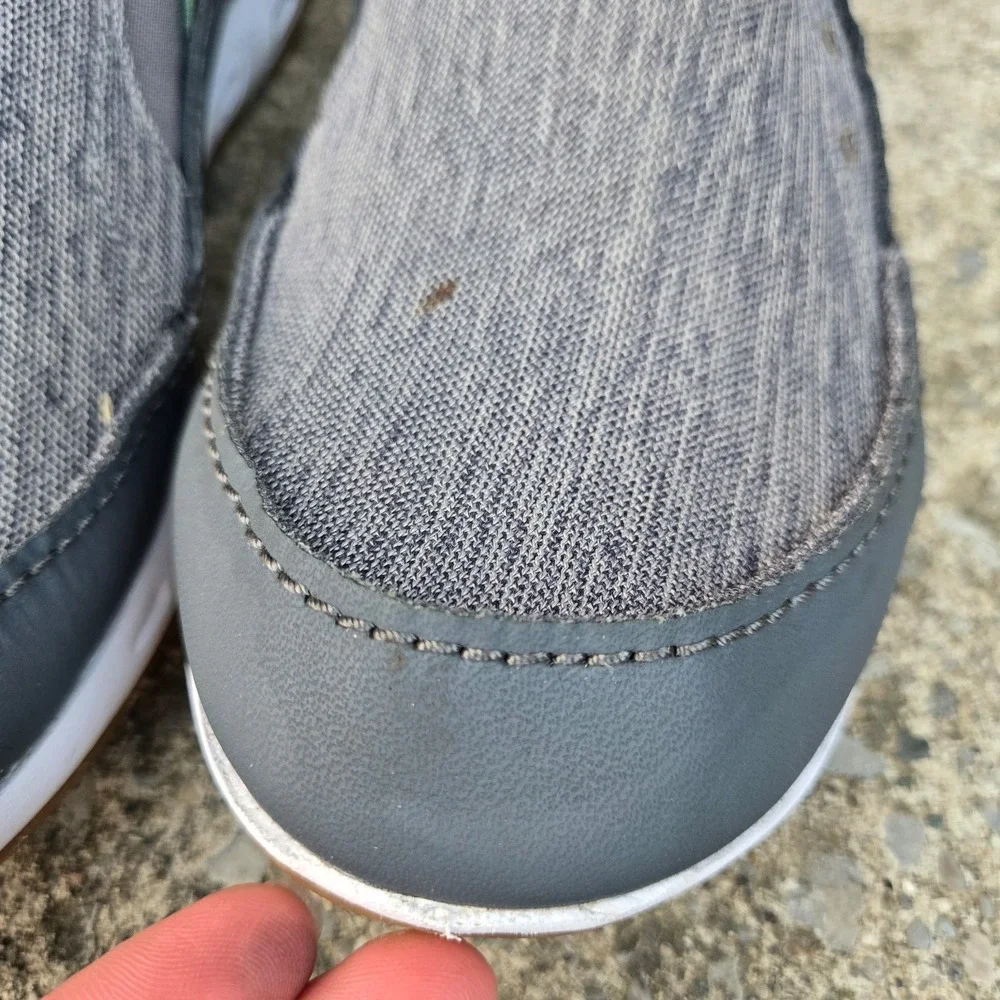 Columbia PFG Bahama Vent Boat Shoes Men's Size 11.5 sllip On Loafers Beach gray